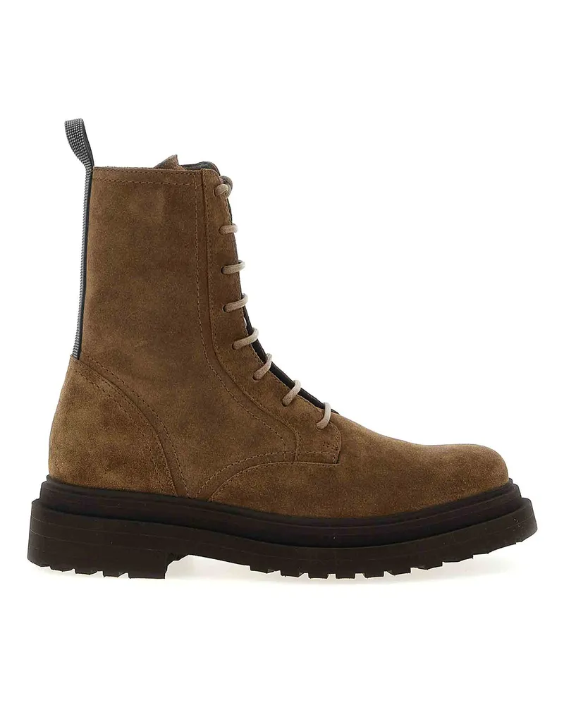Brunello Cucinelli Stiefel - Braun Braun