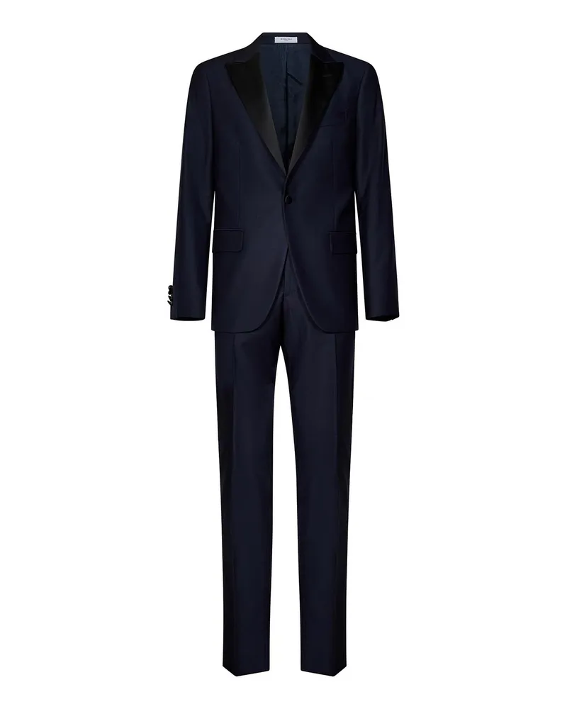Boglioli Eleganter Anzug - Blau Blau