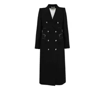 Daunenmantel - Schwarz