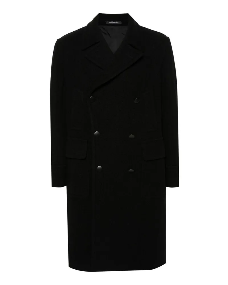 Tagliatore Knielanger Mantel - Schwarz