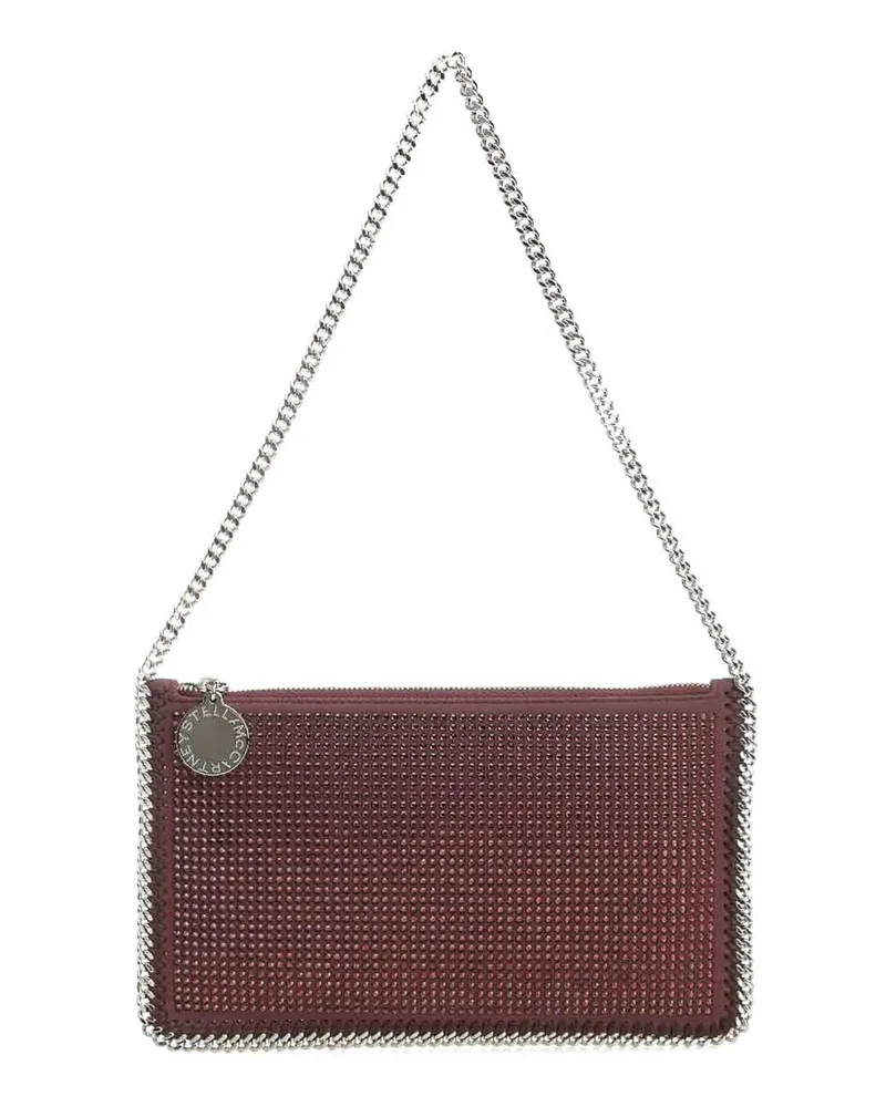 Stella McCartney Clutch - Dunkelrot Dunkelrot