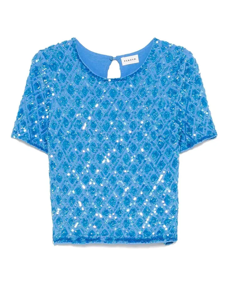 P.A.R.O.S.H. P. A.R. O.S. H. Top - Blau Blau