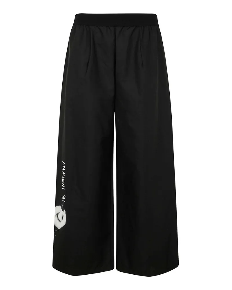 Maria Calderara Casual Hose - Schwarz Schwarz