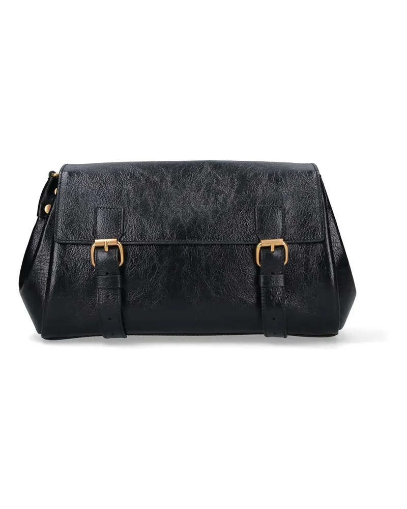 Dries van Noten Schultertasche - Schwarz Schwarz