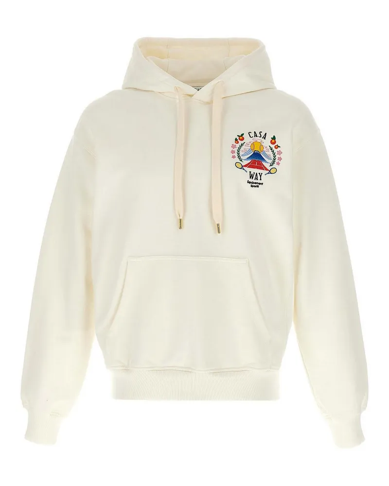 Casablanca Paris Sweatshirt - Bunt Weiß