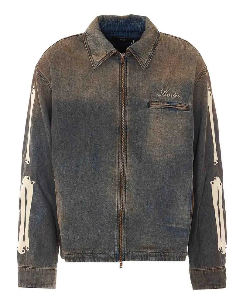 Amiri Jeansjacke - Blau Blau