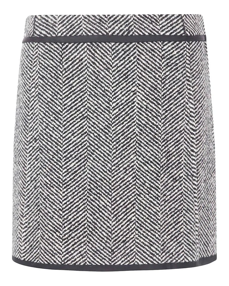 Jil Sander Minirock - Grau Grau