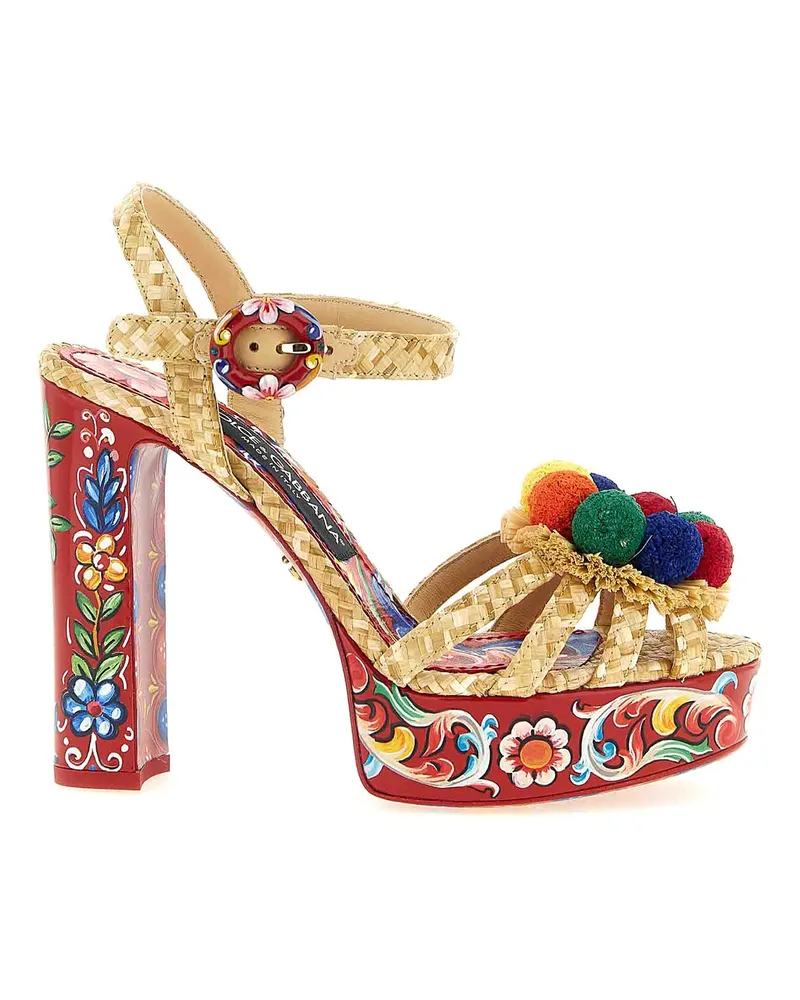 Dolce & Gabbana Sandalen - Bunt Bunt