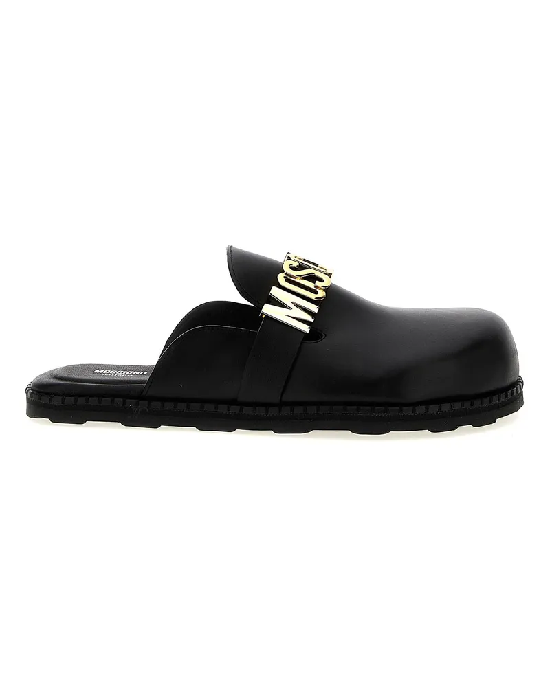 Moschino Mules - Schwarz Schwarz