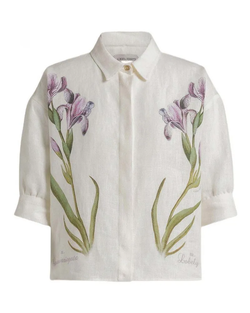 Alberta Ferretti Hemd - Weiß Weiß