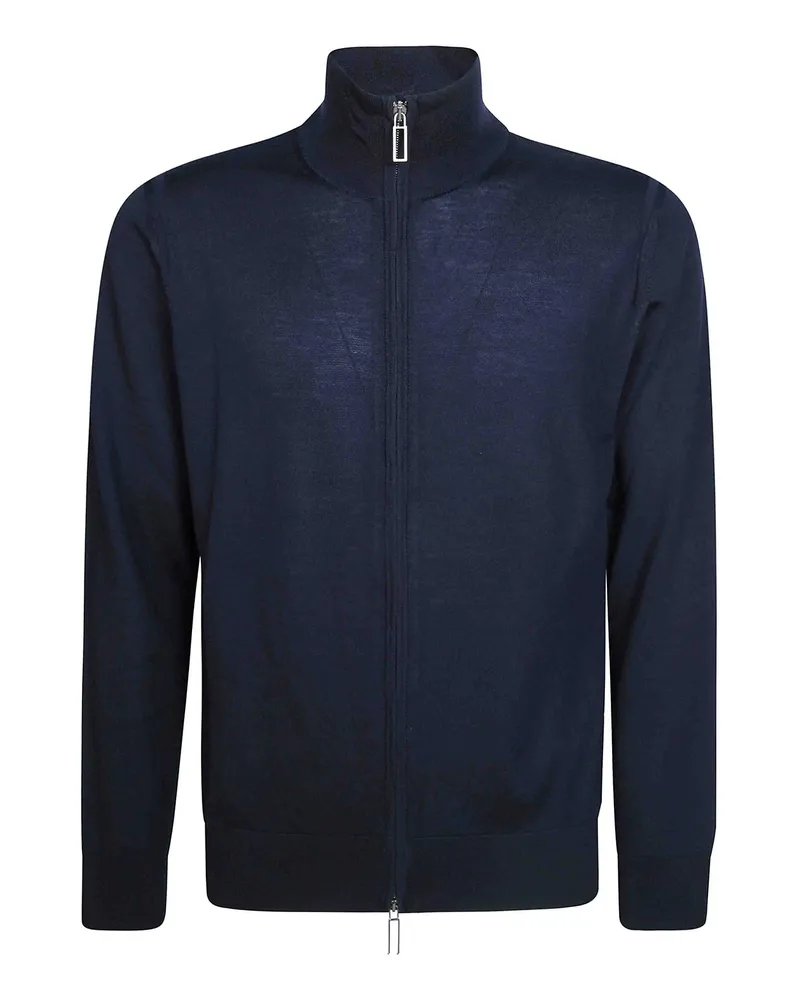 Paolo Pecora Milano Cardigan - Blau Blau