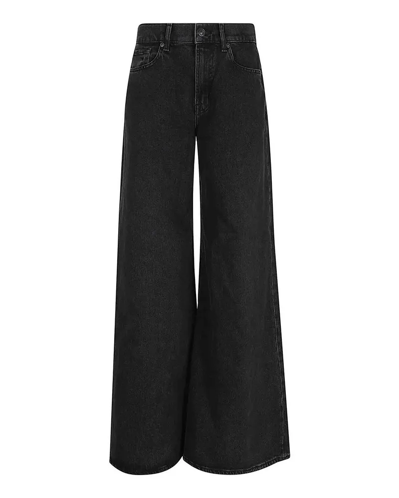 7 for all mankind Bootcut Jeans - Schwarz Schwarz