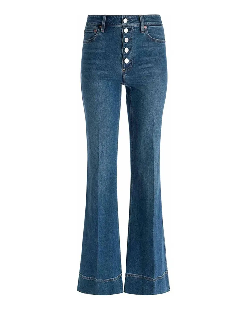 Alice + Olivia Casual Hose - Jeansblau Jeansblau
