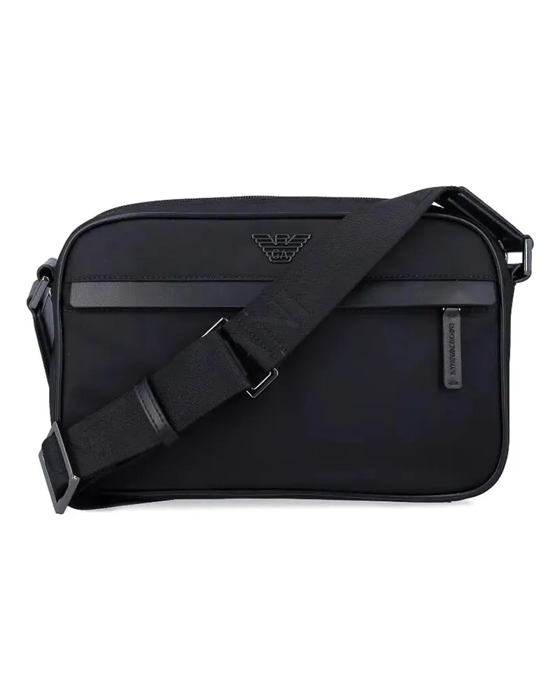 Emporio Armani Schultertasche - Schwarz Schwarz