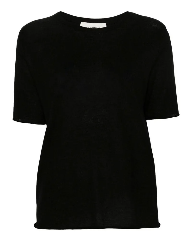 Lisa Yang U-Boot-Pullover - Schwarz Schwarz