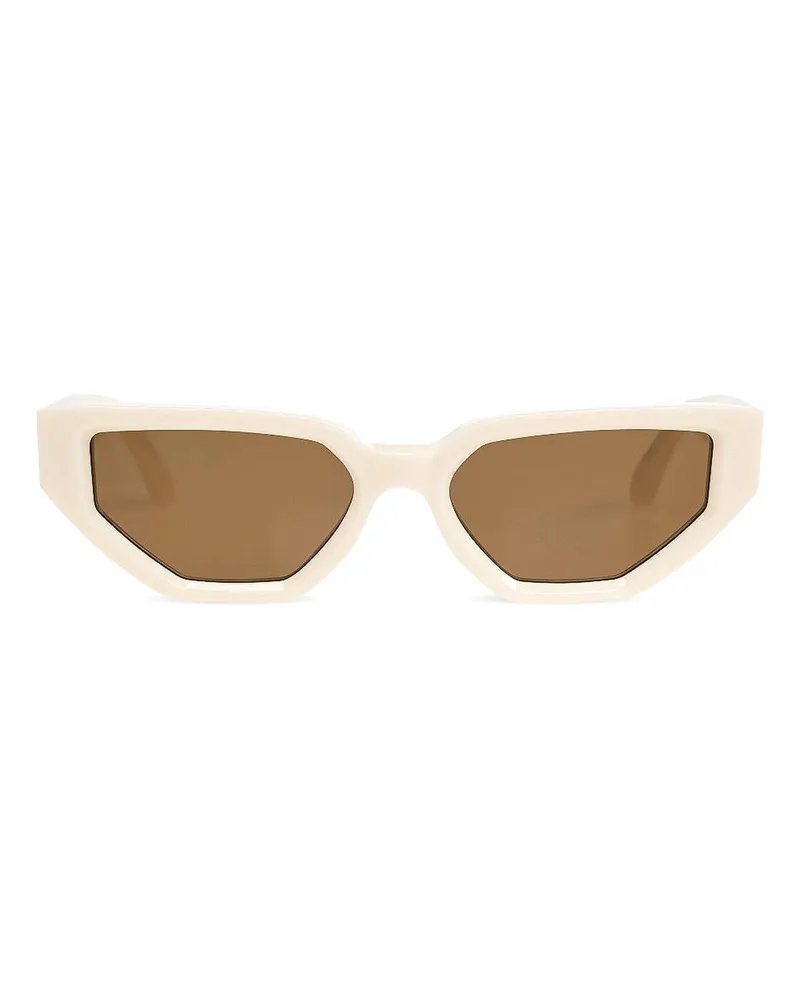 Golden Goose Sonnenbrille - Weiß Weiß