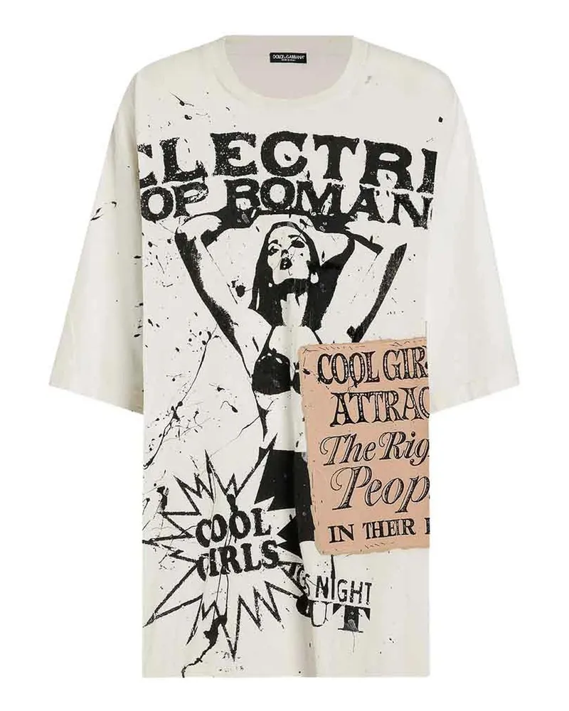 Dolce & Gabbana T-Shirt - Weiß Weiß