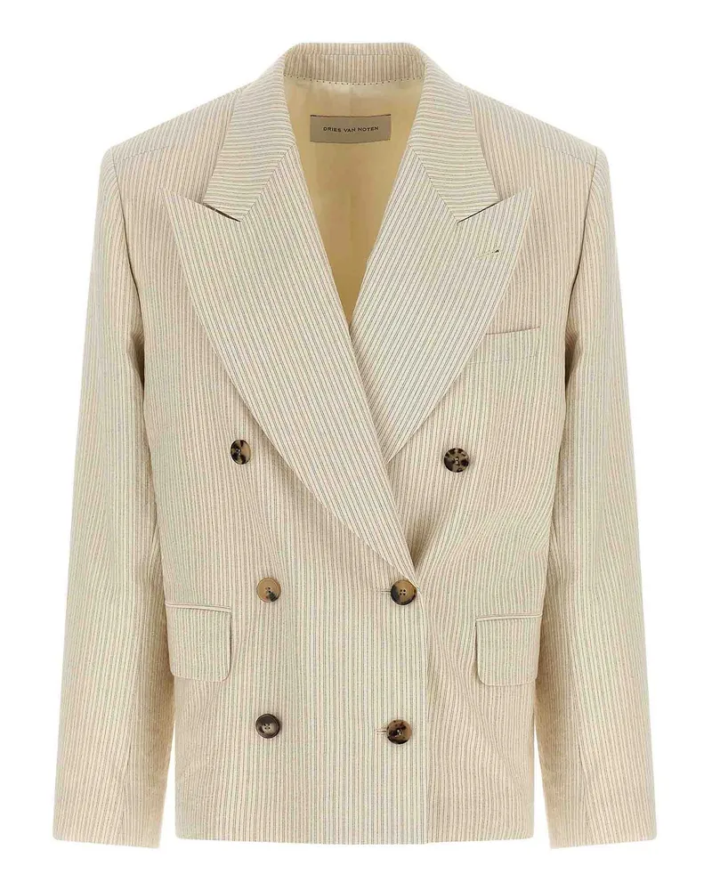 Dries van Noten Blazer - Beige Beige