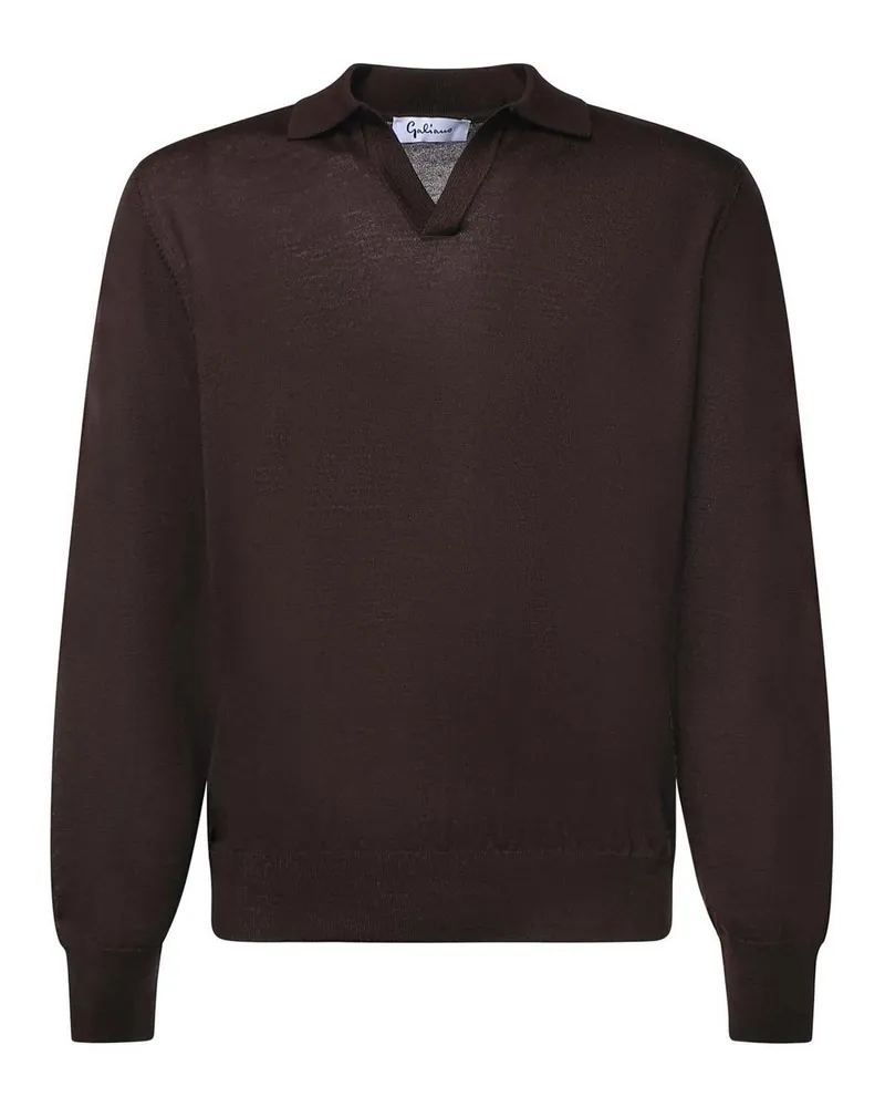 Giuliano Galiano Poloshirt - Braun Braun