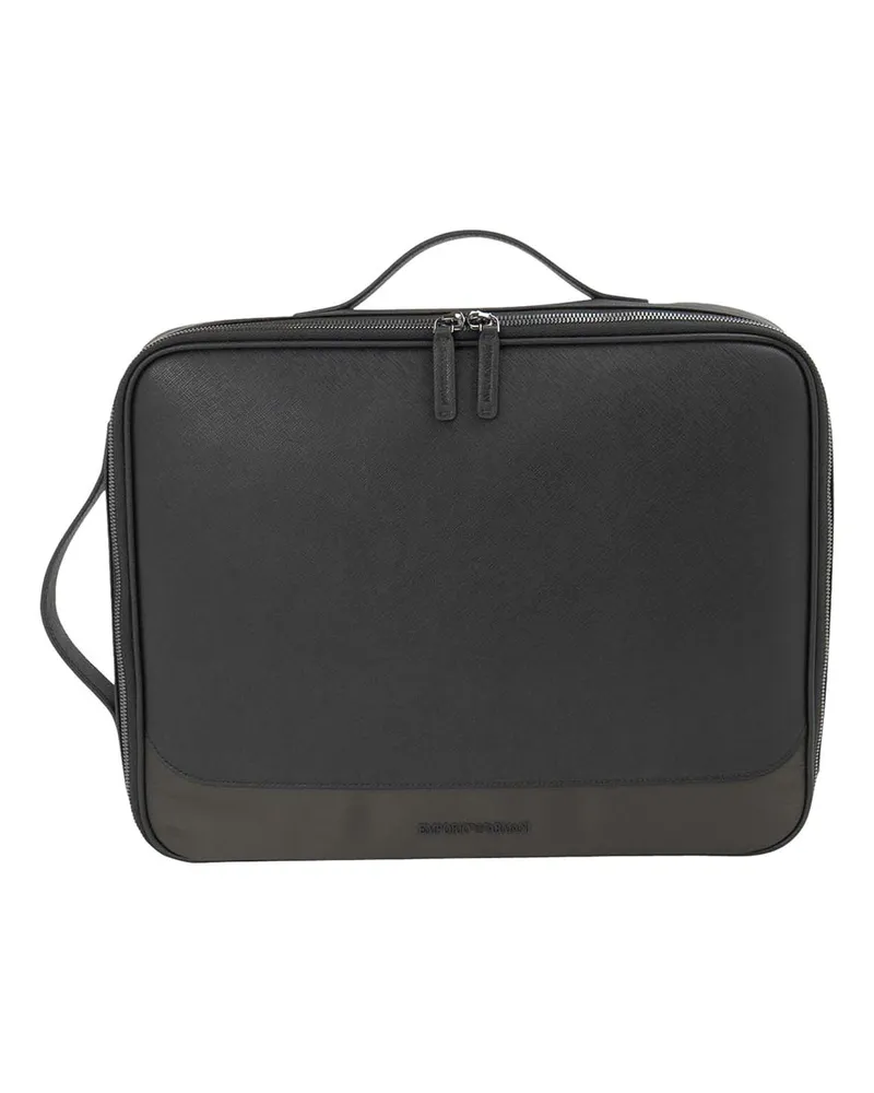 Emporio Armani Schultertasche - Schwarz Schwarz