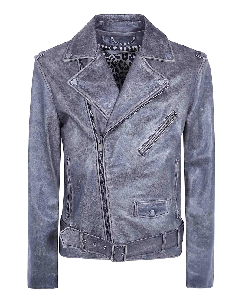Golden Goose Lederjacke - Schwarz Schwarz