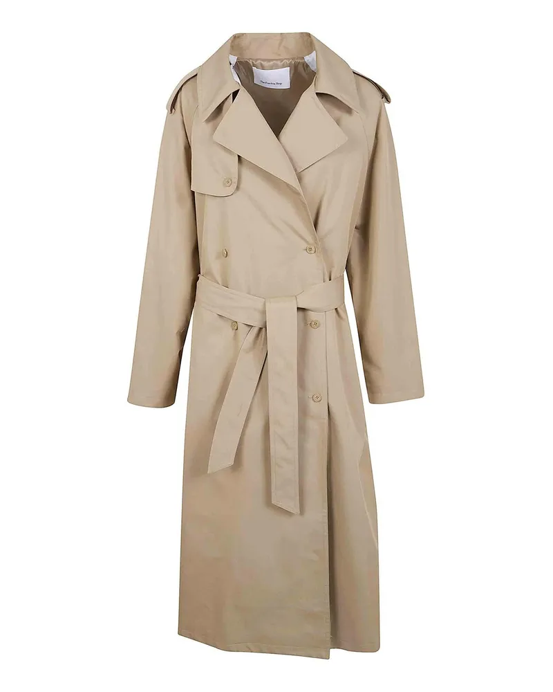 FRANKIE Shop Trenchcoat - Nude Nude