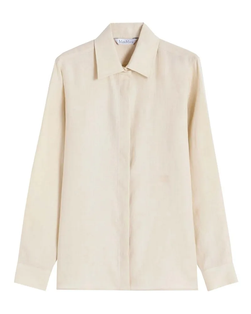 Max Mara Hemd - Weiß Weiß