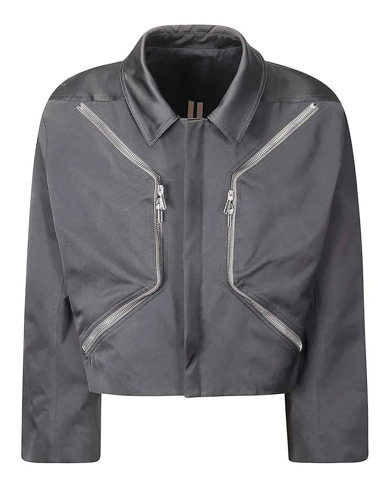 Rick Owens Casualjacke - Schwarz Schwarz