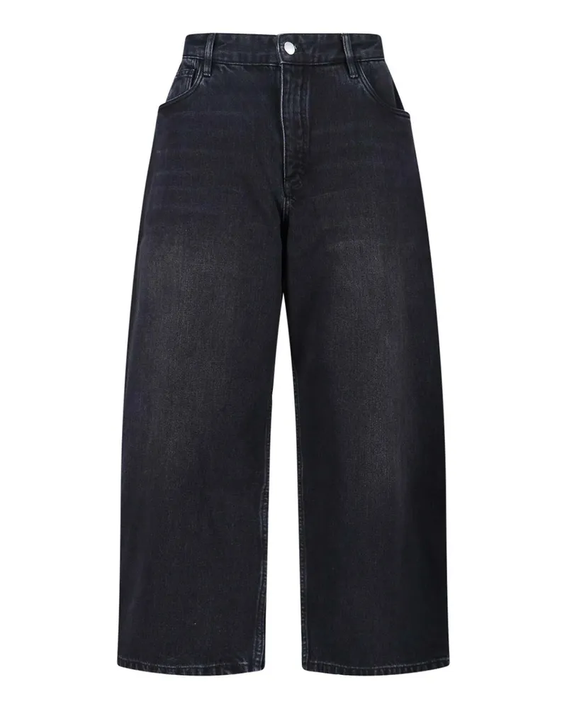 Studio Nicholson Straight Leg Jeans - Schwarz Schwarz