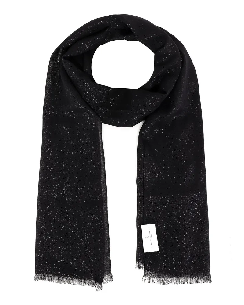 Brunello Cucinelli Schal - Schwarz Schwarz