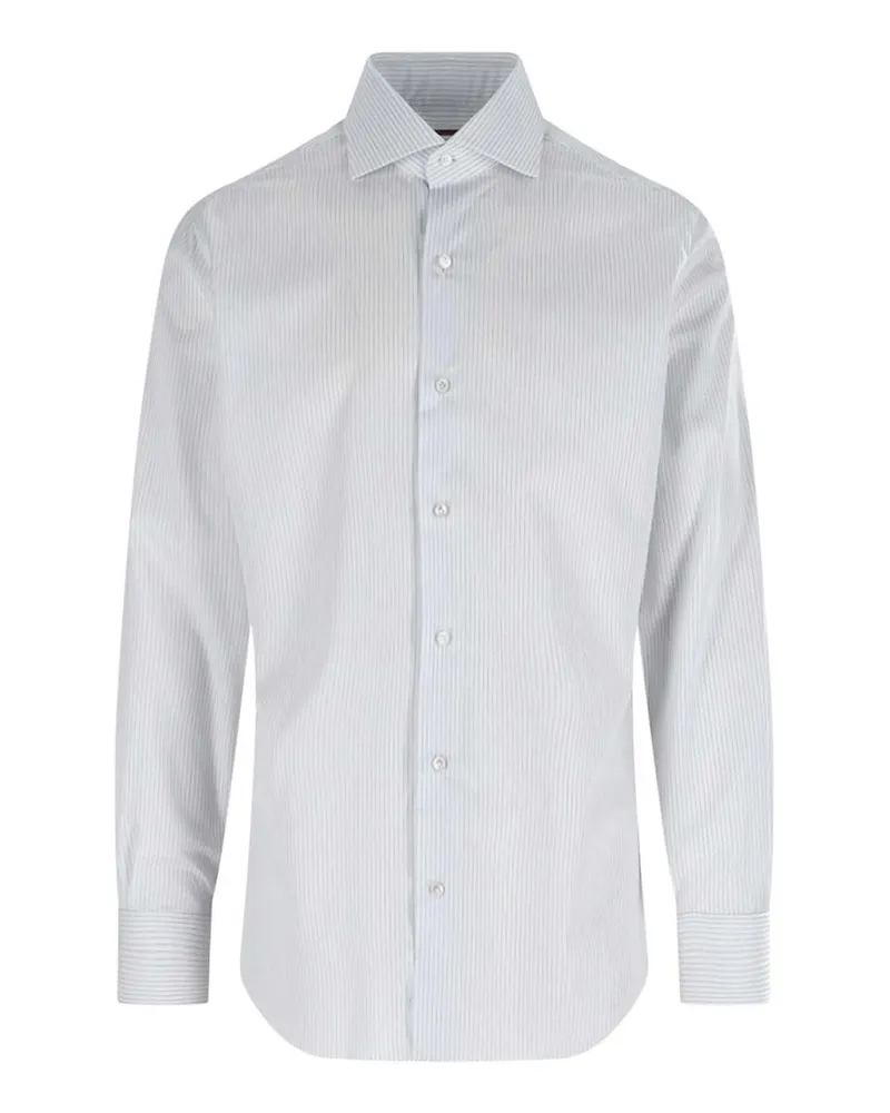 BARBA Hemd - Weiß Weiß