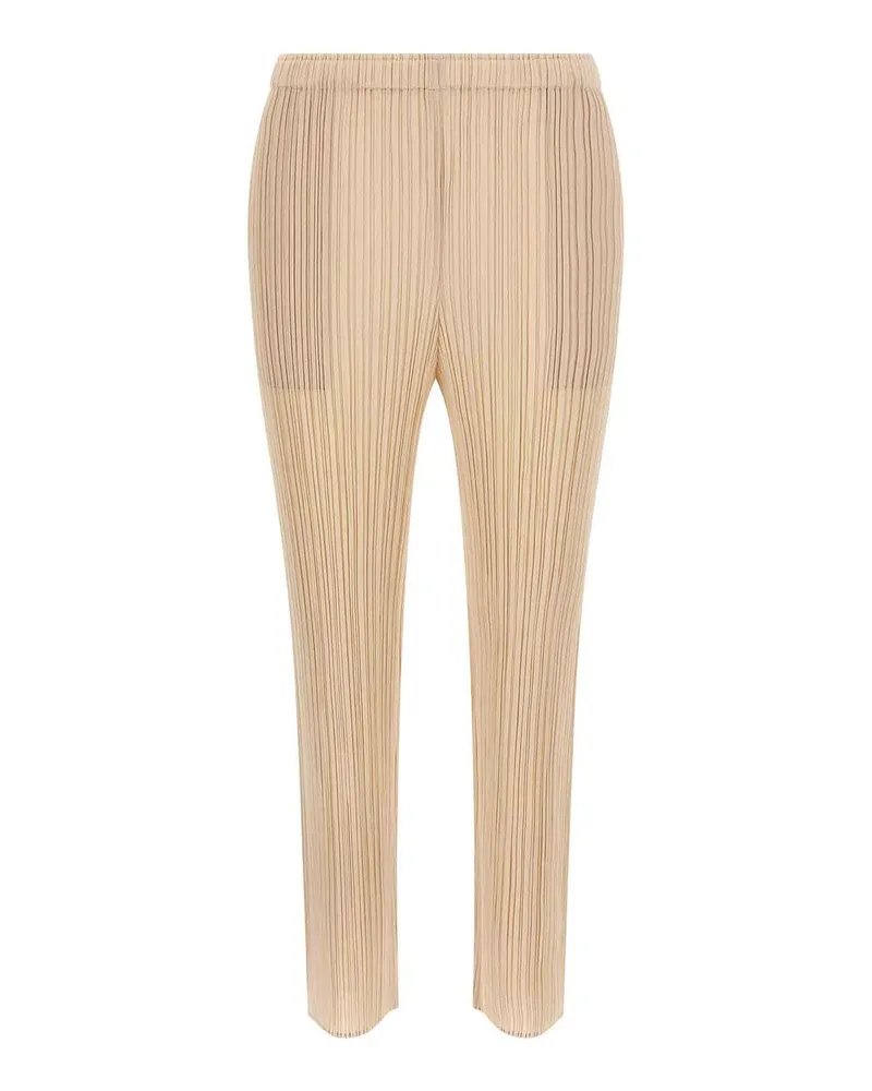 Issey Miyake Casual Hose - Beige Beige