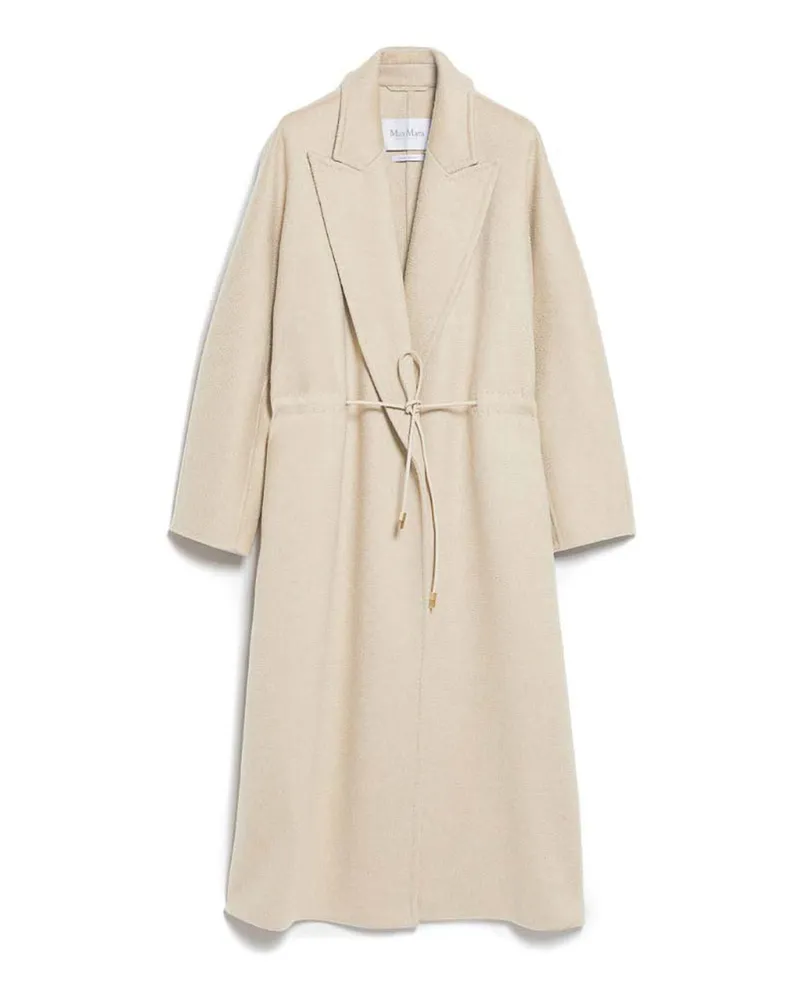 Max Mara Kurzer Mantel - Beige Beige