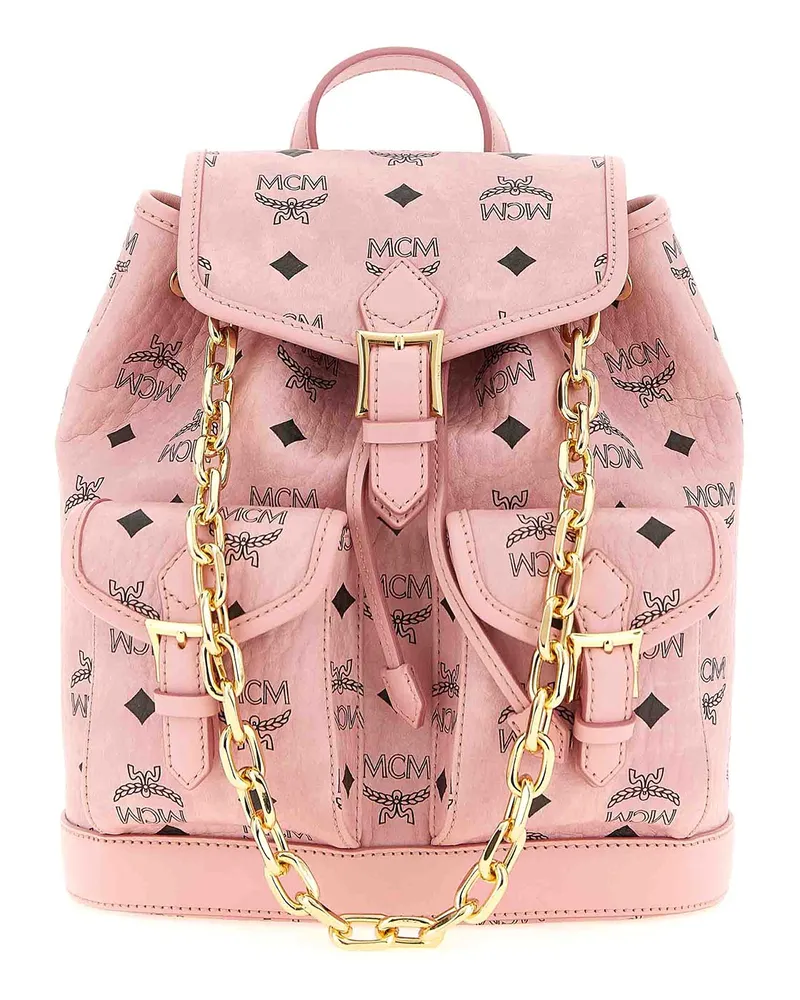 MCM Rucksack - Rosa 