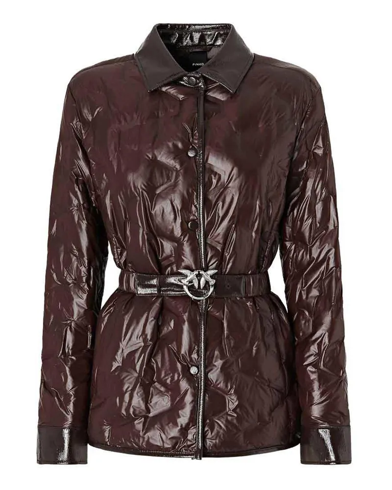 Pinko Daunenjacke - Braun Braun