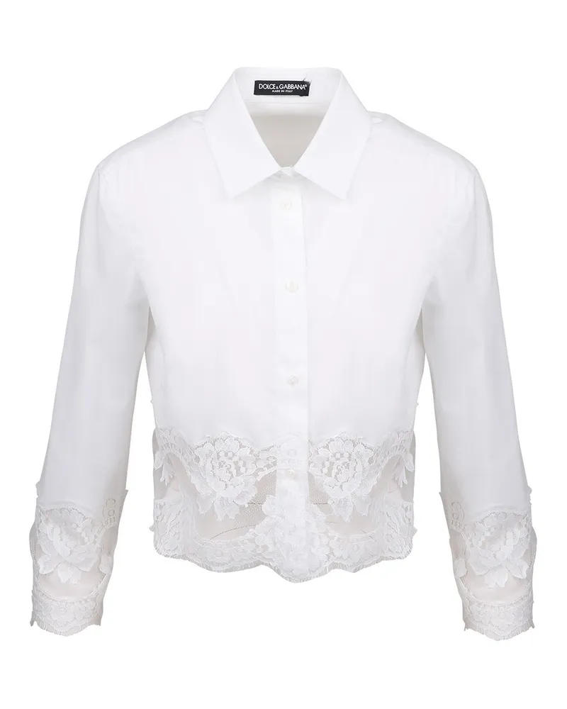 Dolce & Gabbana Hemd - Weiß Weiß