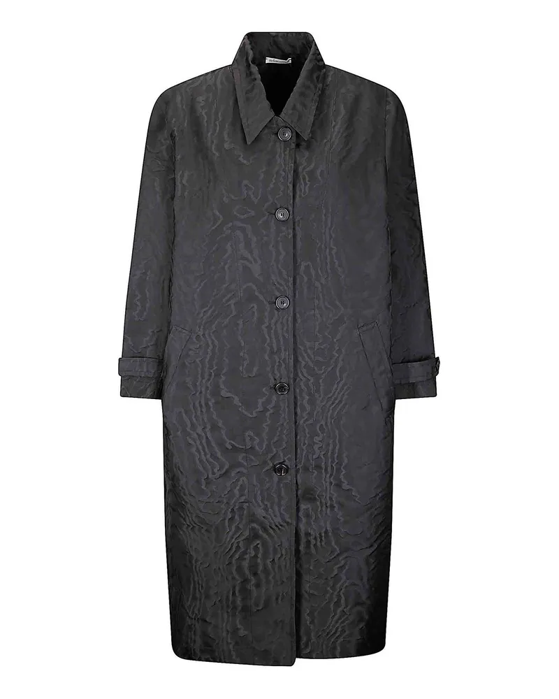 Stefano Mortari Trenchcoat - Schwarz Schwarz