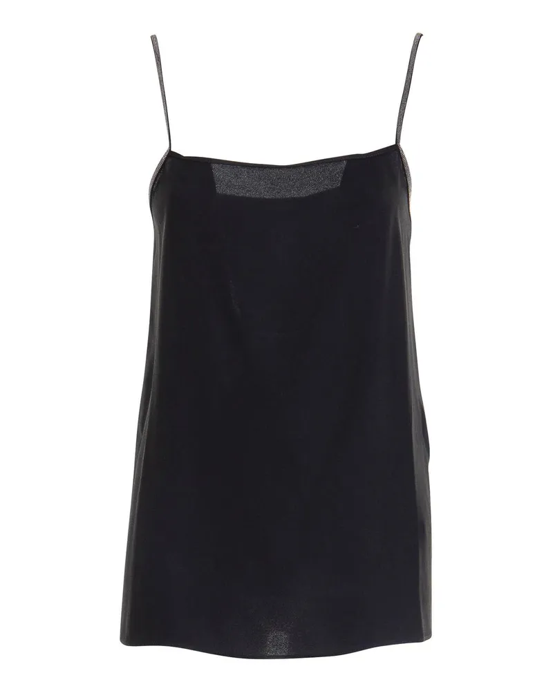 Fabiana Filippi Top - Schwarz Schwarz