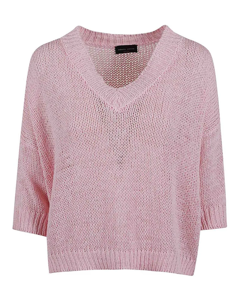 Roberto Collina U-Boot-Pullover - Rosa Rosa