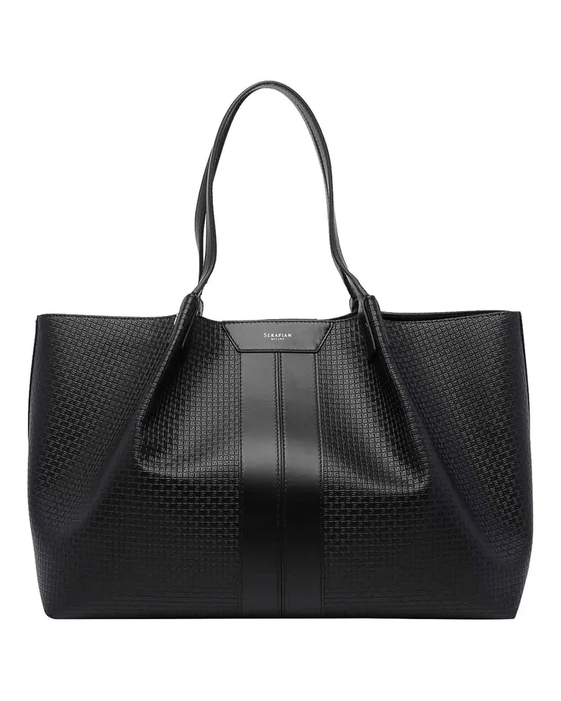 Serapian Shopper - Schwarz Schwarz
