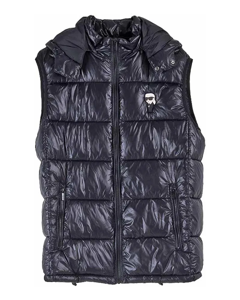 Karl Lagerfeld Daunenjacke - Schwarz Schwarz