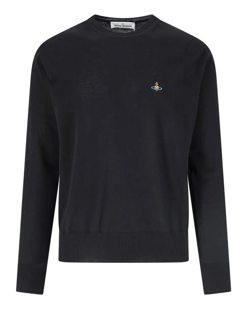 Vivienne Westwood Rundhalspullover - Schwarz Schwarz