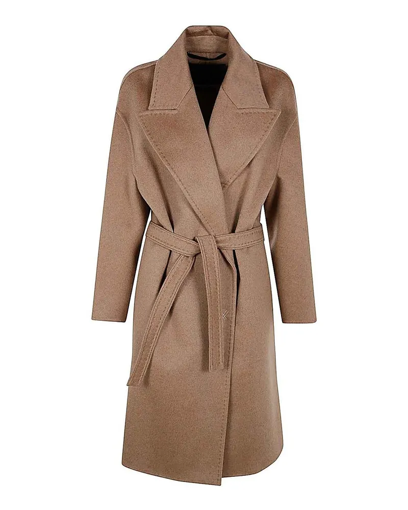 Max Mara Kurzer Mantel - Nude Nude