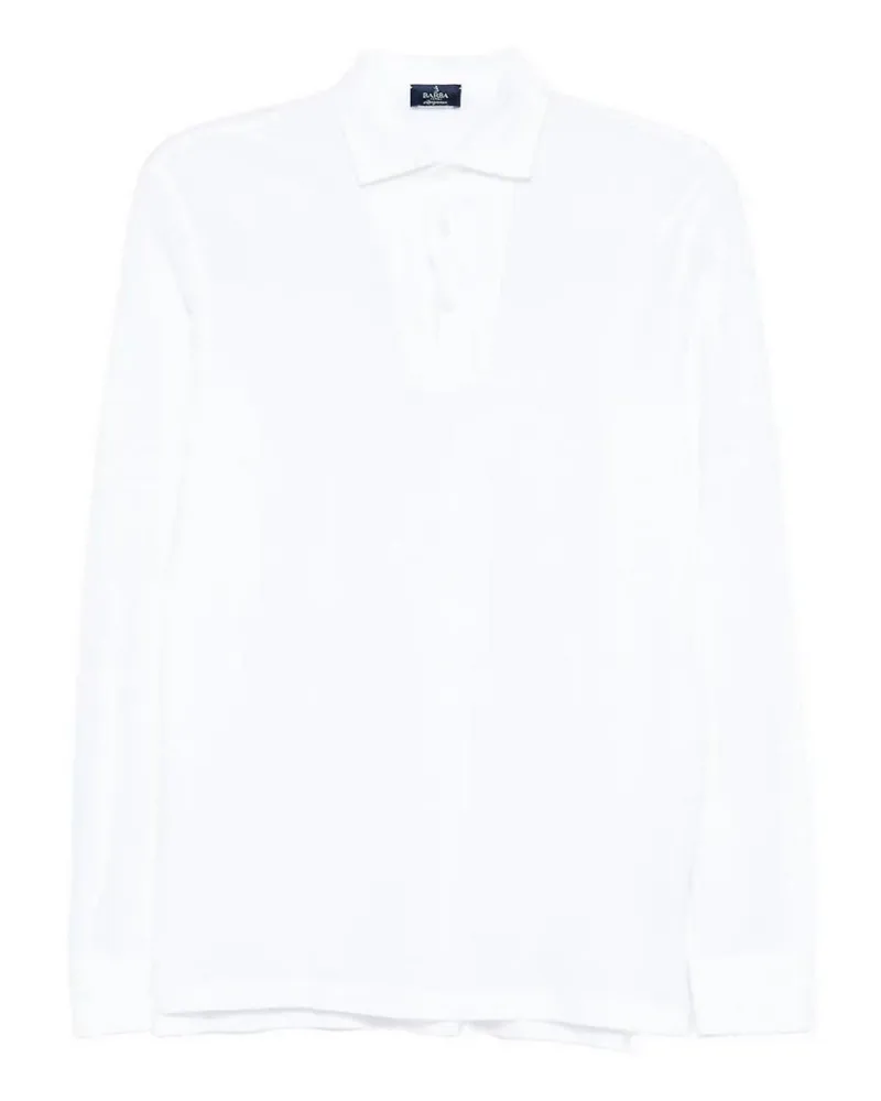 BARBA Poloshirt - Weiß Weiß