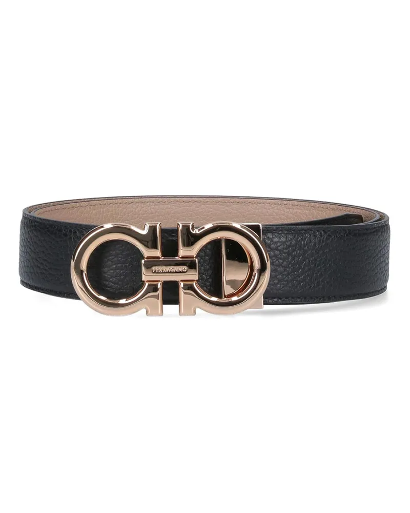 Ferragamo Gürtel - Schwarz Schwarz
