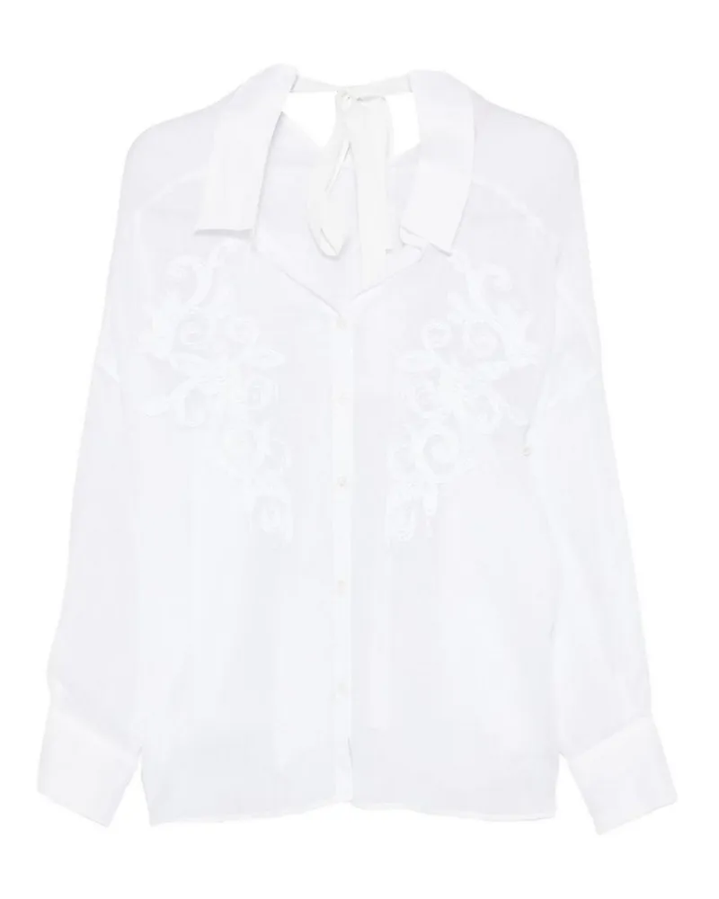 Ermanno Scervino Hemd - Weiß Weiß