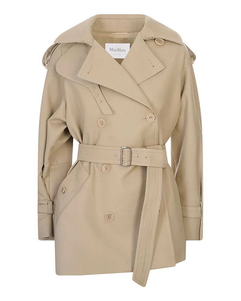 Max Mara Knielanger Mantel - Braun Braun