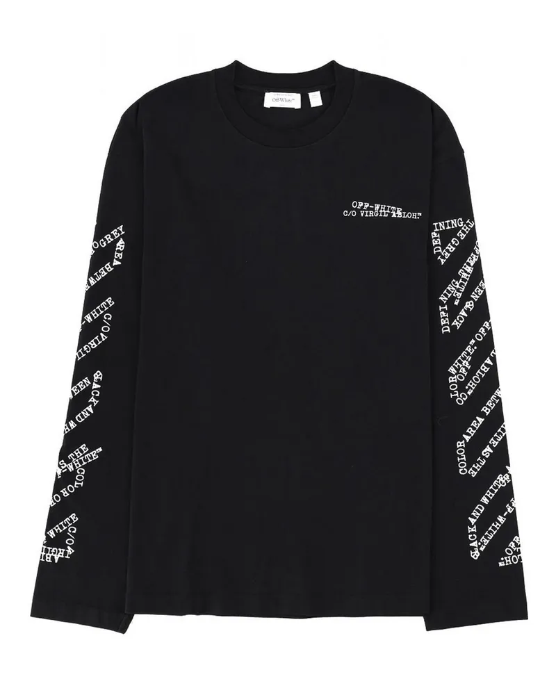 OFF-WHITE T-Shirt - Schwarz Schwarz