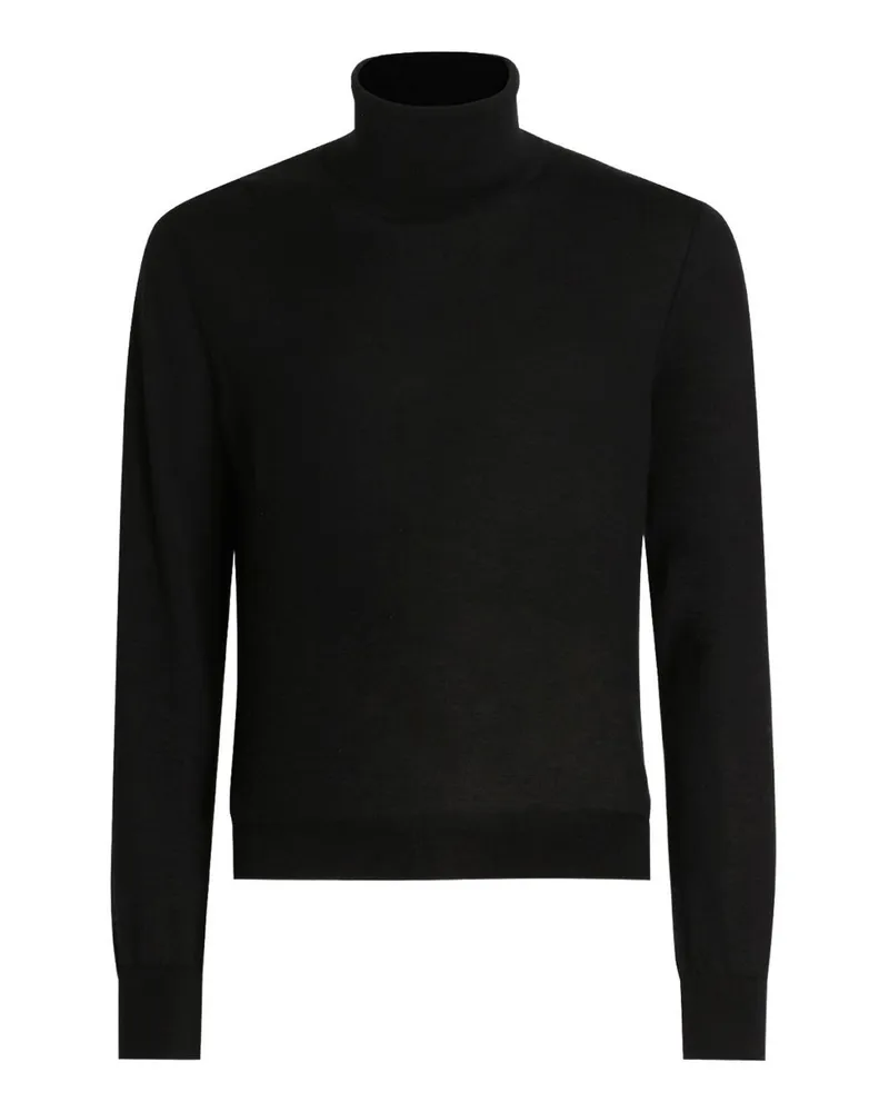 Dolce & Gabbana Rollkragenpullover - Schwarz Schwarz