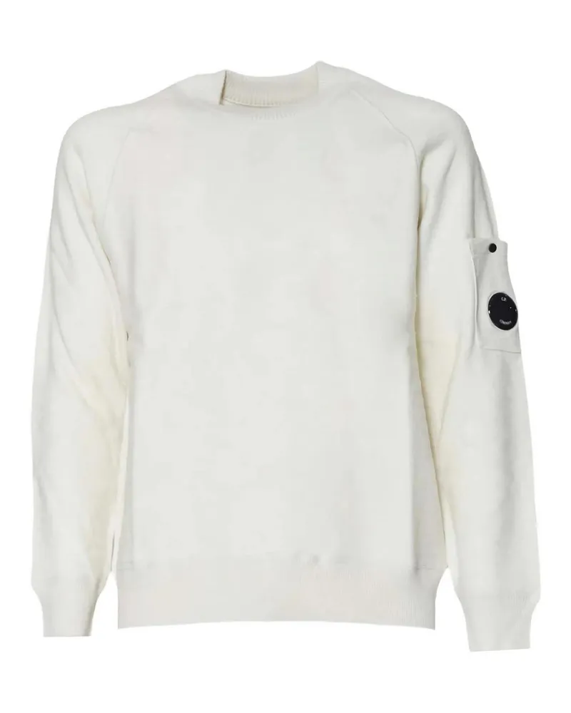 C.P. Company C. P. Company Rundhalspullover - Weiß Weiß